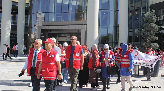 Türk Kızılay'ının 156. Kuruluş yıldönümünü kutlandı